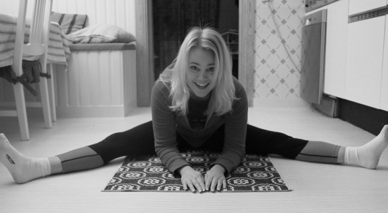 stretching