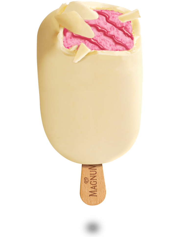 magnum strawberry white