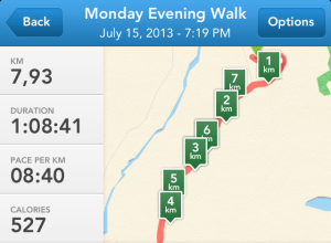 jogging