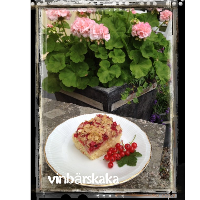 vinbärskaka