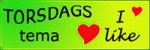 torsdagstema